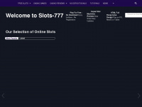 slots-777.com Webseite Vorschau