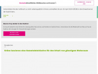 gruene-kriens.ch Webseite Vorschau