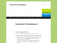 kunstverein-froendenberg.de Webseite Vorschau