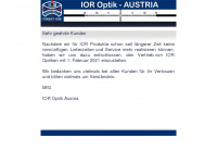 ior-optik.com Webseite Vorschau