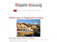 berghotelhornberg.ch Webseite Vorschau
