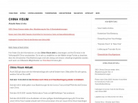 chinavisum.eu Webseite Vorschau