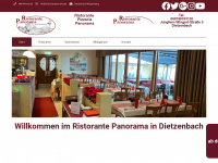 ristorantepanorama.de Webseite Vorschau