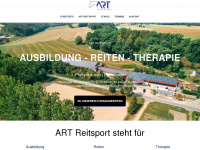 art-reitsport.de Webseite Vorschau