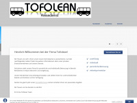 tofolean.de Webseite Vorschau