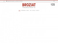 broziat-transporte.de Webseite Vorschau