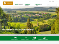 naturparkdobersberg.at Webseite Vorschau