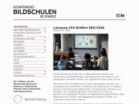 bildschulen.ch Webseite Vorschau