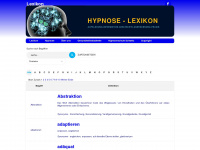hypnose-lexikon.ch Webseite Vorschau