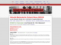 mariendorf-schach.de Webseite Vorschau