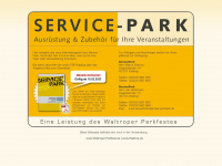 waltroper-servicepark.de Webseite Vorschau