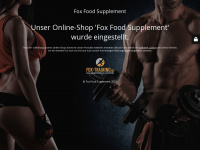 fox-food-supplement.de Webseite Vorschau