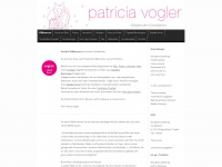 patricia-vogler.com Webseite Vorschau