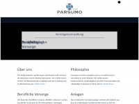 parsumo.com Webseite Vorschau