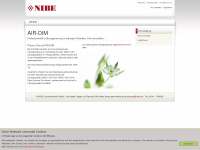 nibe-air-dim.de Webseite Vorschau