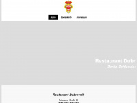 restaurant-dubrovnik-berlin-zehlendorf.de Webseite Vorschau