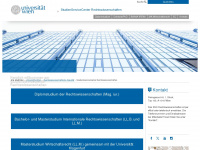 ssc-rechtswissenschaften.univie.ac.at Webseite Vorschau