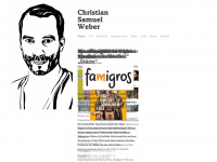 christiansamuelweber.com Webseite Vorschau