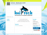 haitech.eu Webseite Vorschau