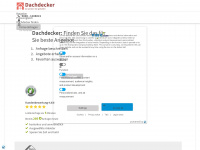 11880-dachdecker.com Webseite Vorschau