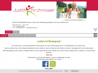 judithpirchmoser.at Webseite Vorschau