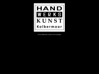 handwerkskunst-kolbermoor.de Webseite Vorschau
