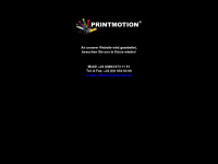 printmotion.at Webseite Vorschau