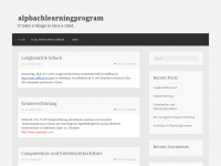 alpbachlearningprogram.wordpress.com Webseite Vorschau