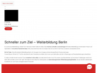 weiterbildung-berlin.org Webseite Vorschau