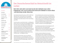 heinrichstift.de Webseite Vorschau
