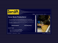 sonarmusicproductions.com Webseite Vorschau