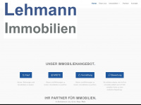 lehmann-immobilien.at Webseite Vorschau