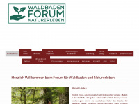 waldbaden.com Webseite Vorschau
