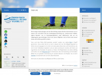 fussball-jugend-wambel.de Webseite Vorschau