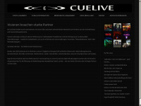 cuelive.de Webseite Vorschau