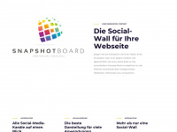 snapshotboard.com Webseite Vorschau
