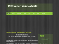 rottweiler-vom-rotwald.de Webseite Vorschau