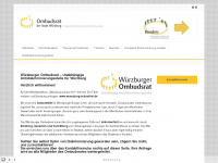 ombudsrat-wuerzburg.de Webseite Vorschau