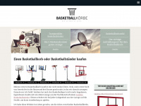 basketballkoerbe.com Webseite Vorschau