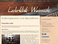 lederklinik-weissach.de Webseite Vorschau