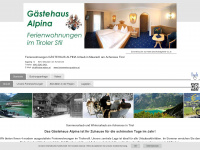 ferienwohnung-alpina.at Webseite Vorschau