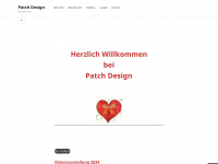 patchdesignkröner.de Webseite Vorschau