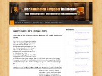 kaminofen-kaufen24.com Webseite Vorschau