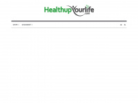 healthupyourlife.com Webseite Vorschau