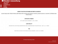 theaterwasserburg.de Webseite Vorschau