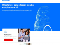 bitdefender.fr Webseite Vorschau