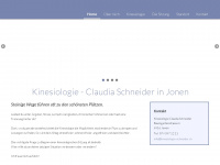 kinesiologie-schneider.ch Webseite Vorschau