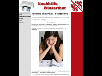 nachhilfe-winterthur.com Webseite Vorschau