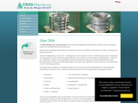 dma-hamburg.de Webseite Vorschau