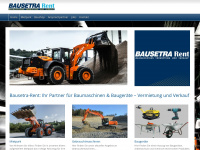 bausetra-rent.de Webseite Vorschau